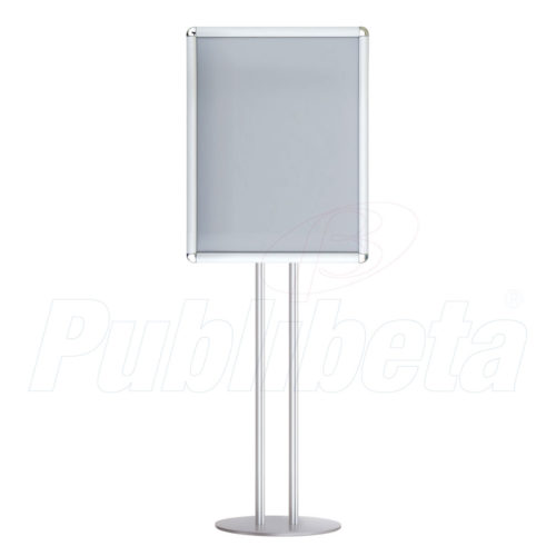 piantana-cornice-70x100-palo-doppio Cornice 70x100 su piantana a aplo doppio