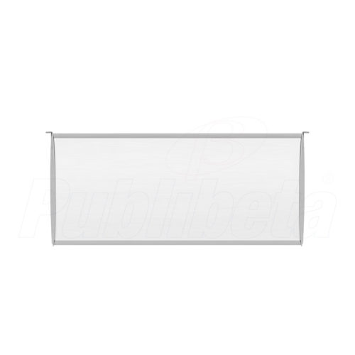 targa-alluminio-soffitto-beta2G targa alluminio con aggancio a soffitto