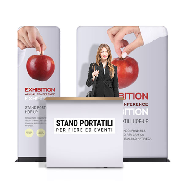 Kit stand portatile per eventi