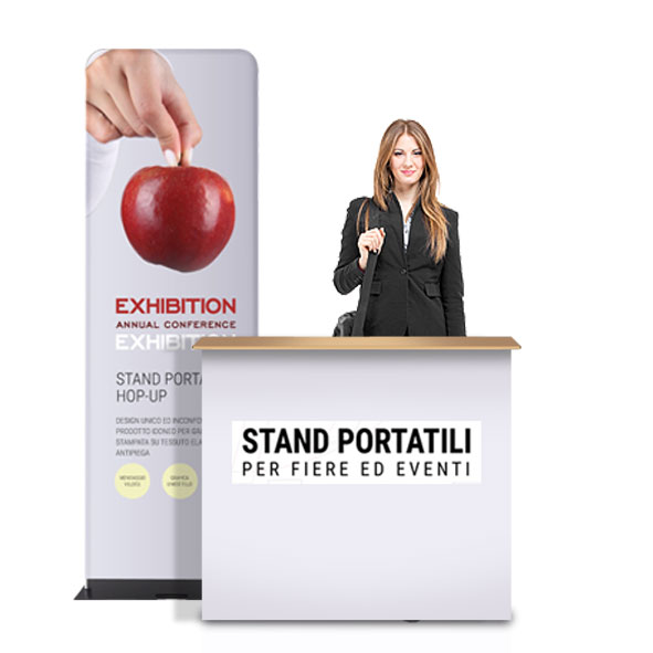 Kit stand portatile per eventi