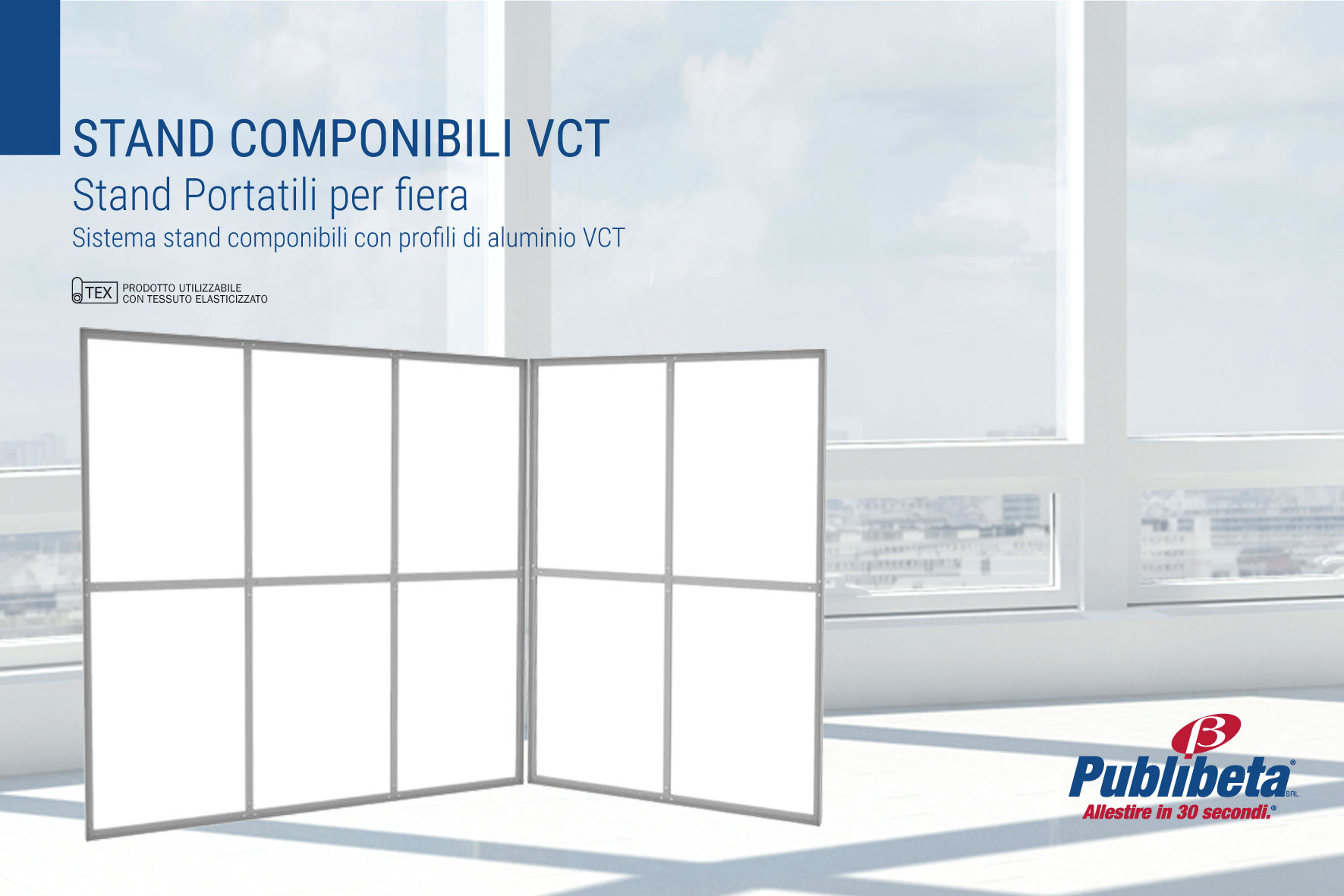 Stand componibili personalizzati