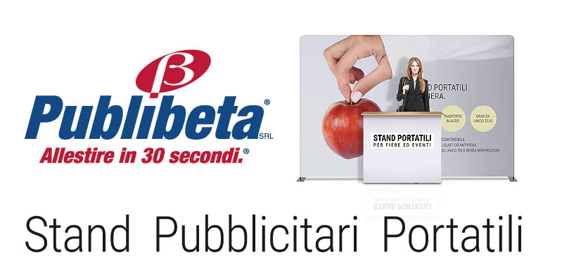 stand pubblicitari portatili