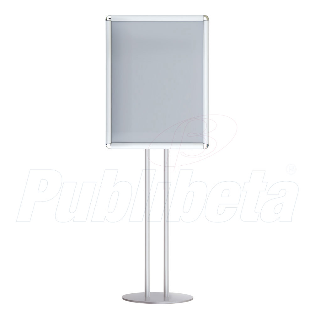 piantana-cornice-70x100-palo-doppio Cornici a scatto autoportanti 70x100