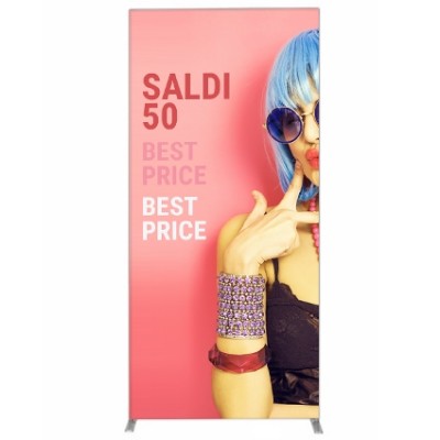 totem-portatile-promozionale-100x200 Totem pubblicitario stampa in tessuto